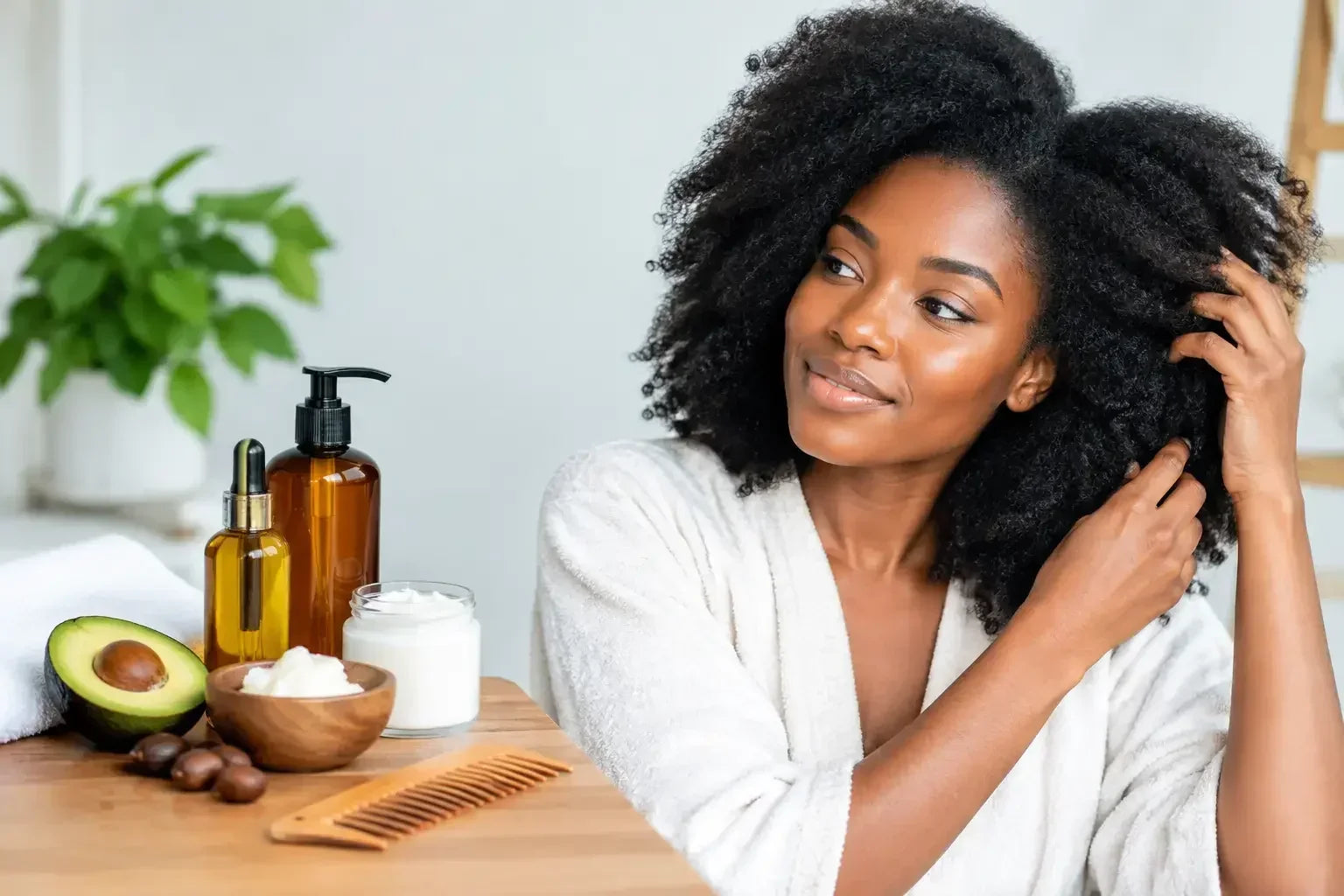 Soin pour la pousse des cheveux crépus en 7 gestes