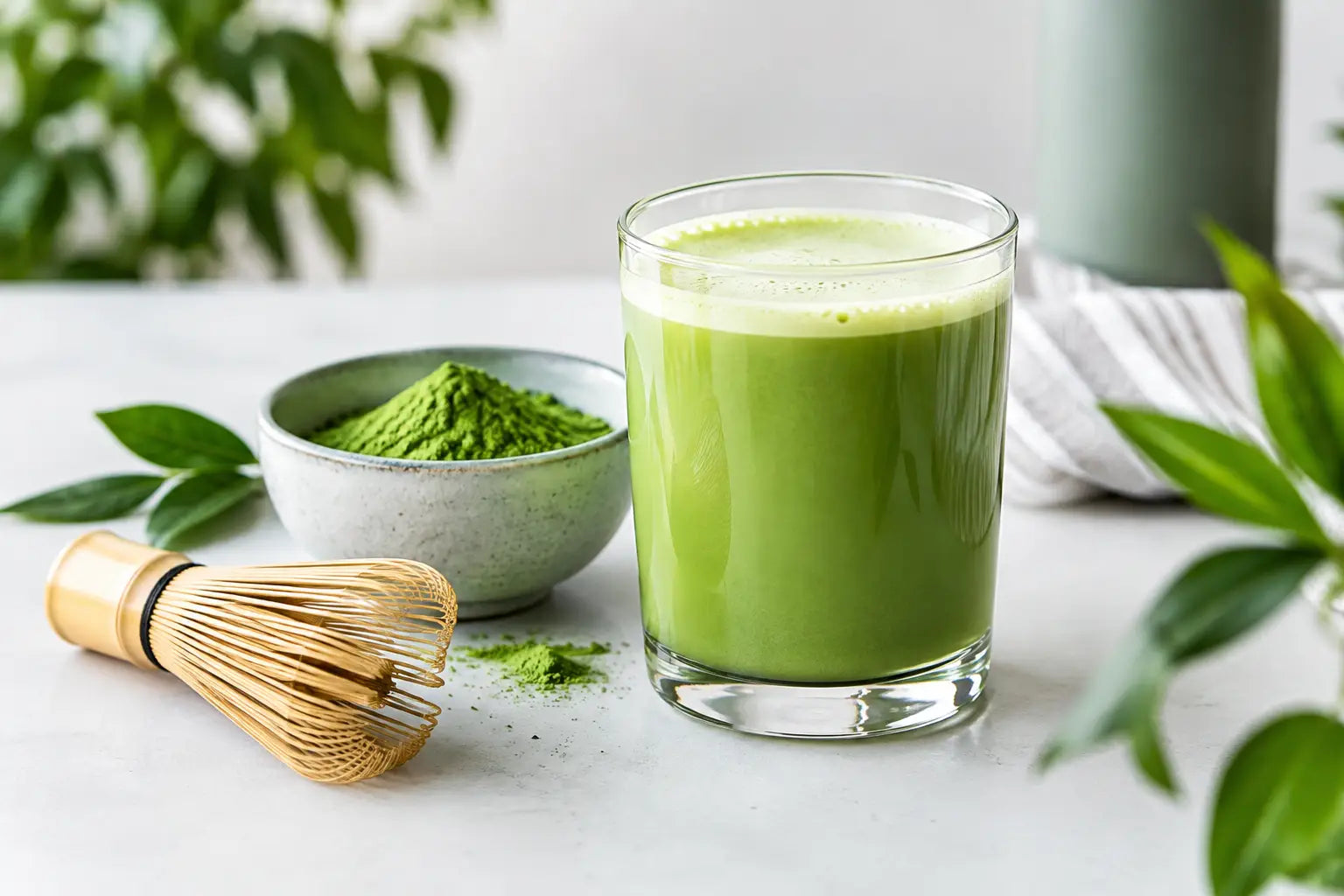 Thé matcha minceur : boisson énergisante sans sucre