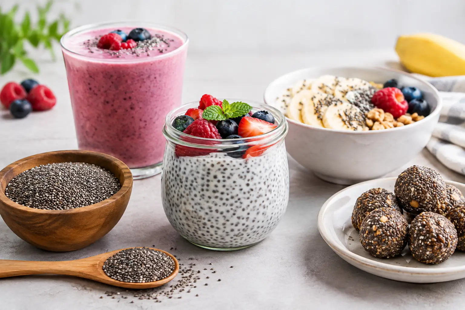 Recette avec graine de chia : 6 idées faciles