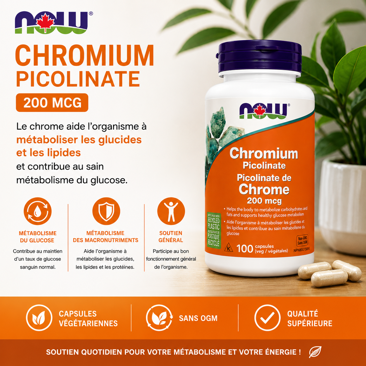 Chromium pour contrôler la glycémie : utile ?