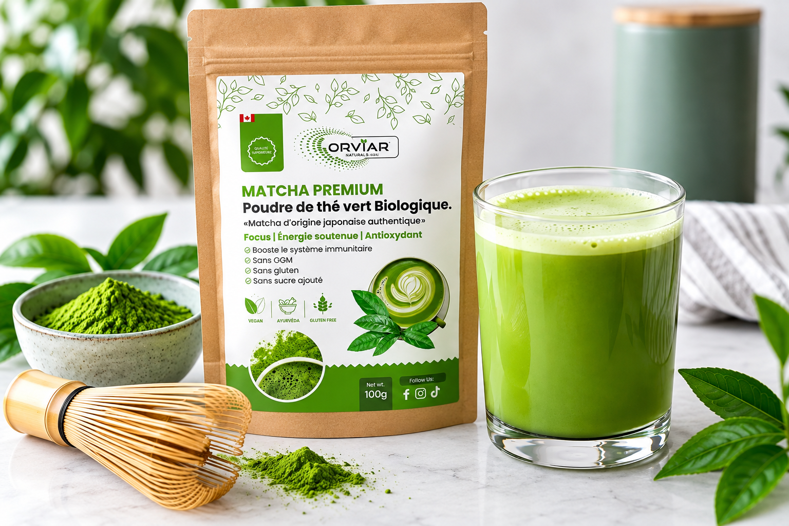 Poudre de Matcha | Ebotanique Cameroun 