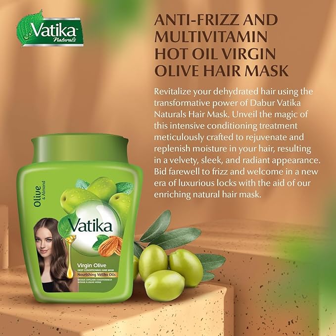 Dabur Vatika Naturals | croissance des cheveux - Ebotanique | Cameroun