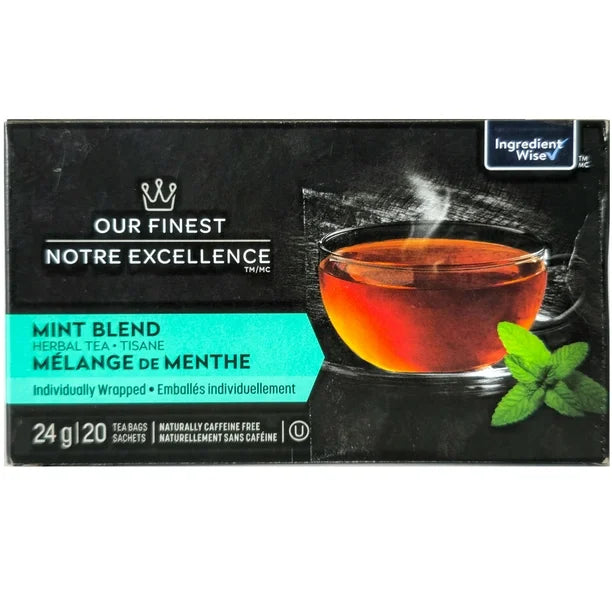 Our finest  tisane à la menthe, 24 g, 20 sachets