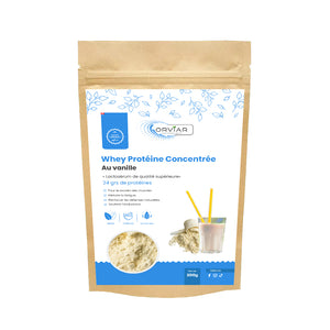 Protéine à la vanille (Whey Protein) – Énergie, Force & Récupération 200gr