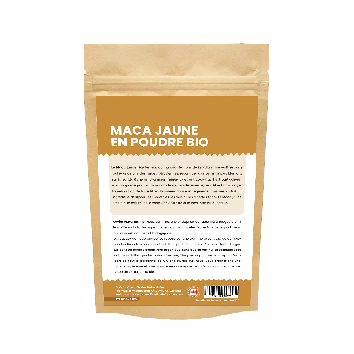 La Maca Jaune, Boost de la libido Homme  - Ebotanique | Cameroun