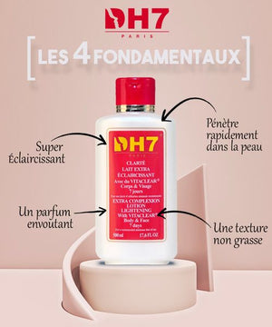 DH7 - Lotion Éclaircissante Extra Teint avec Vitaclear 16,9 oz