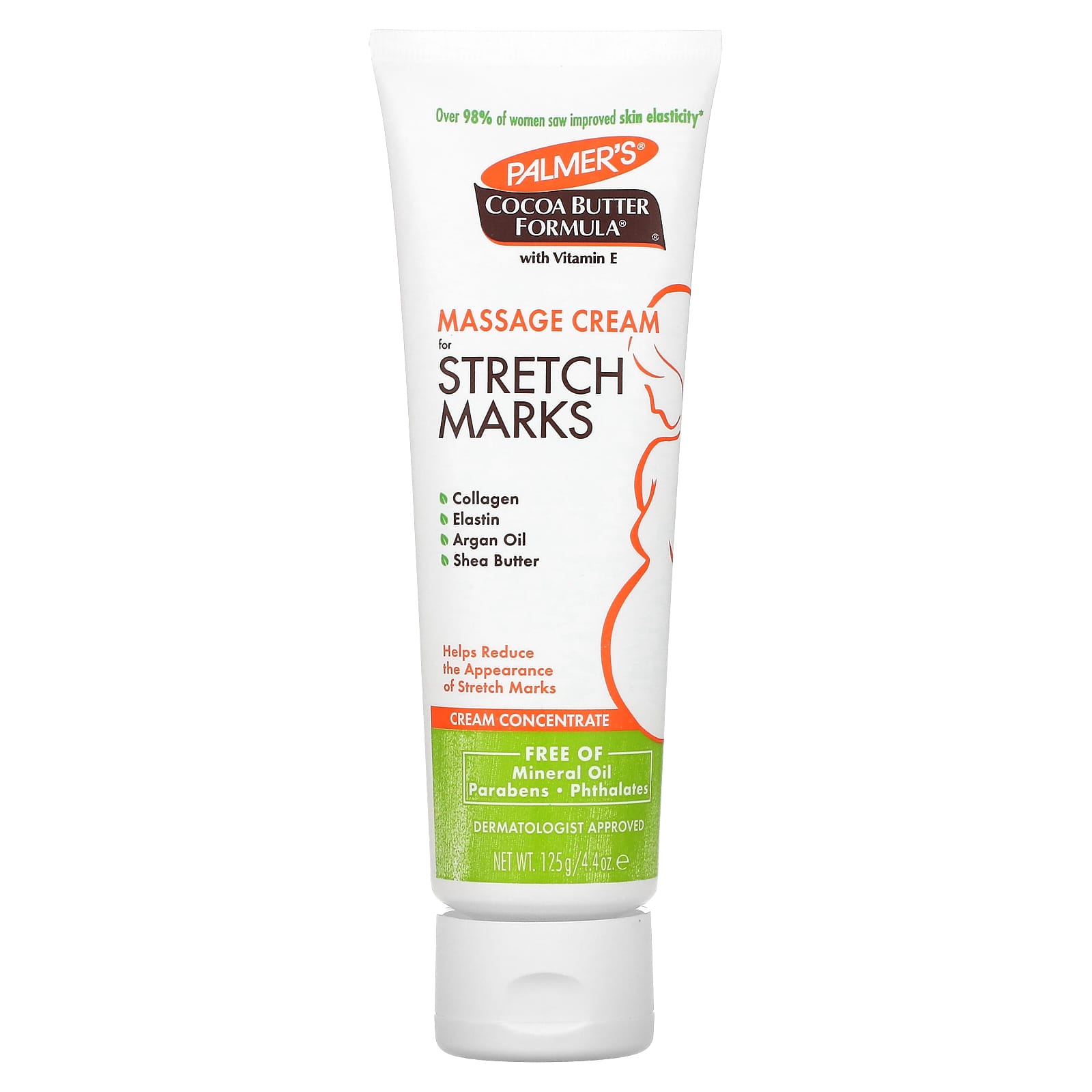 Palmer's formule de beurre de cacao crème de massage anti-vergetures