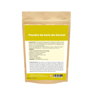 Poudre de Bois de Santal Naturelle – Soin Visage & Peau | Ebotanique Cameroun