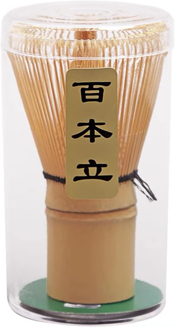 Fouet à matcha en bambou naturel - Fouet à thé traditionnel