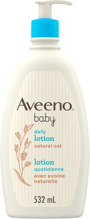 Aveeno - Lotion  hydratant pour bébé sans parfum - Avoine naturelle