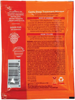 Masque de traitement Fortifiant pour les cheveux secs et abîmés, 50 g