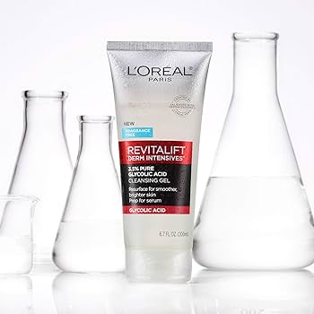 L'Oréal Paris Gel nettoyant pour le visage avec 3,5 % d'acide glycolique