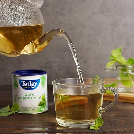 Tetley super Tisane à la menthe poivrée pure, 20 sachets