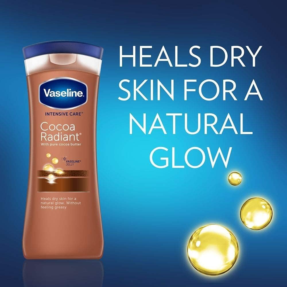 Vaseline Lotion de soin intensif, éclat de cacao