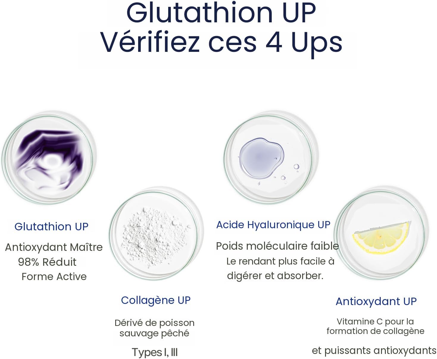 Just Collagen Glutathion UP 120 capsules