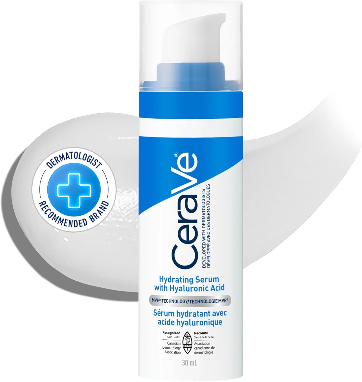 CeraVe Sérum  facial hydratant à l'acide hyaluronique 30ml