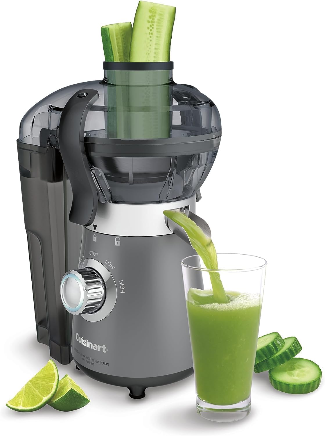 Extracteur de jus & Mélangeur Compact et Centrifugeuse de Jus en Combo (avec tasse de voyage de 473 ml), 450W, Acier inoxydable