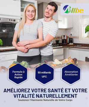 Complement Alimentaire Probiotiques, 50 milliards d'UFC + 11 souches de formule avancée