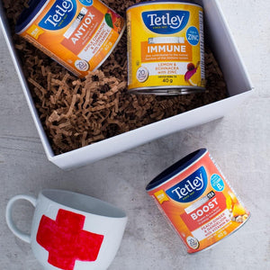 Tetley Super Tisane Vitalité Pêche Gingembre Et Pissenlit