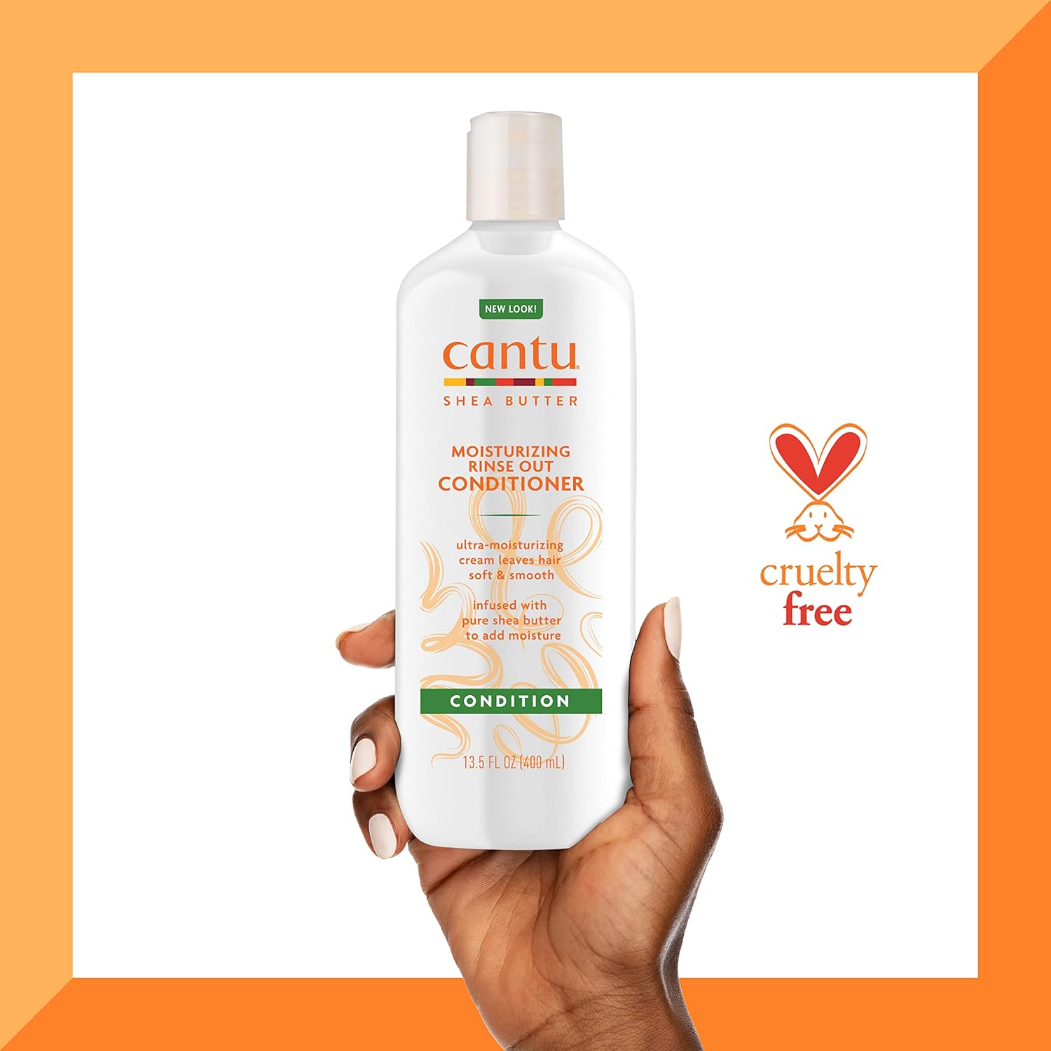 Cantu Après-shampoing hydratant au beurre de karité  400ml