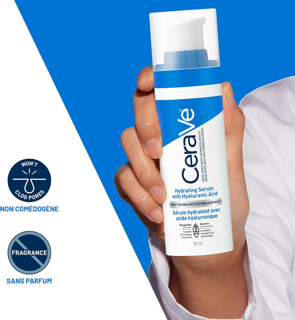 CeraVe Sérum facial hydratant à l'acide hyaluronique 30ml - Ebotanique ...