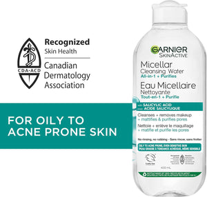 Garnier Eau nettoyante micellaire à l'acide salicylique