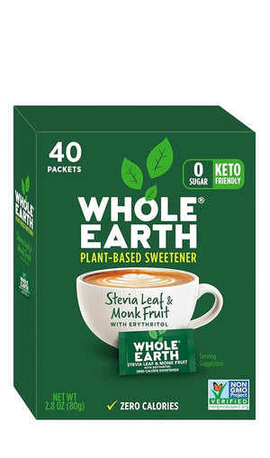 Edulcorant, Stevia zéro calories, sans glucides