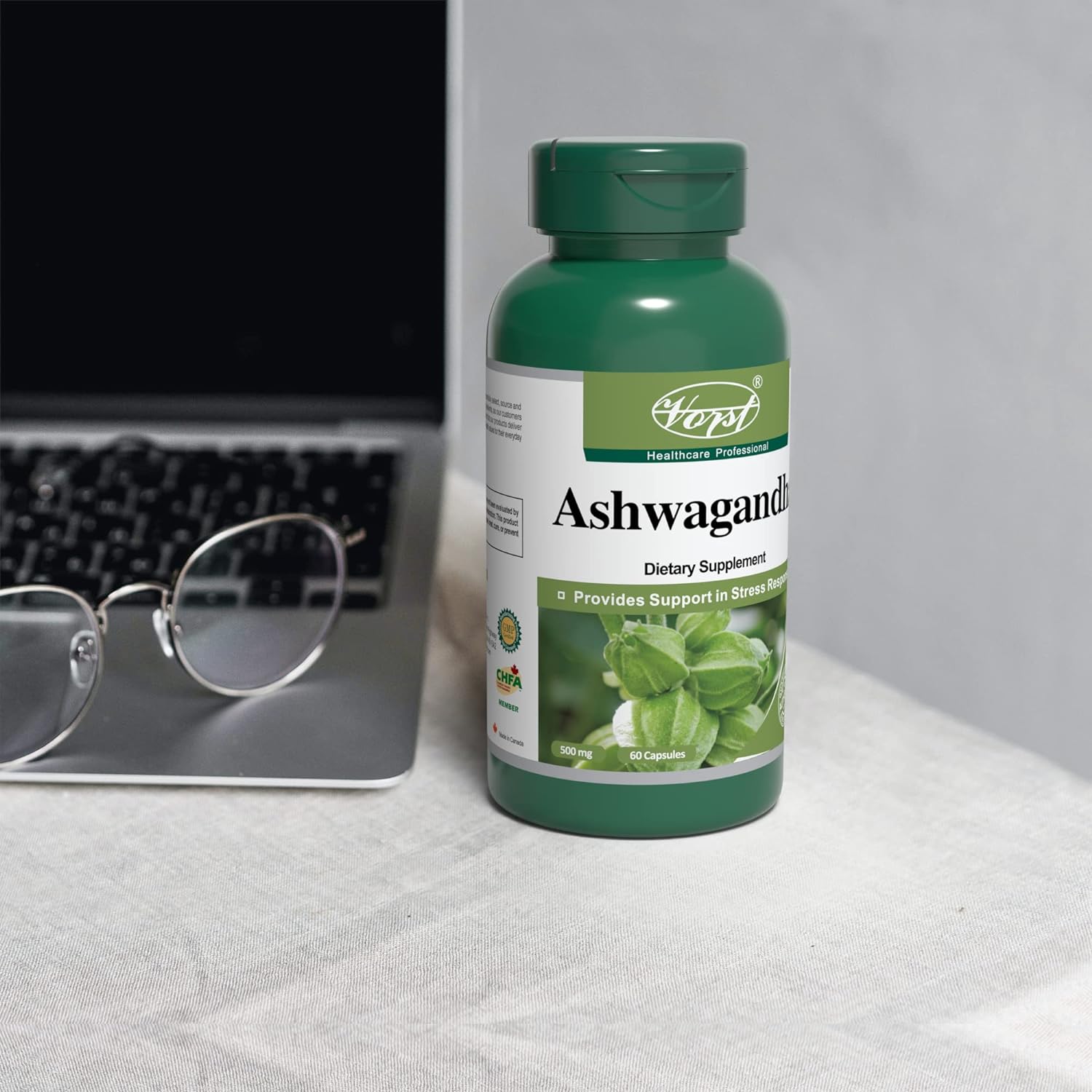 Complement Alimentaire Ashwagandha - Fatigue, le stress et l'anxiété