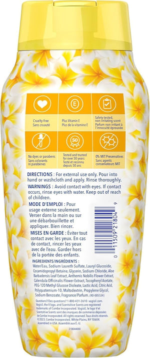 Vagisil Nettoyant féminin pour zones intimes - testé par les gynécologues, 360 ml, jasmin bl