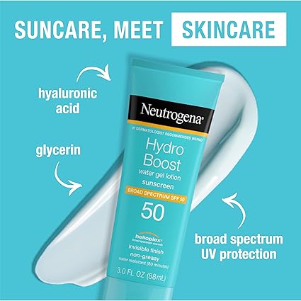 Hydro Boost Lotion écran solaire hydratante  avec FPS 50