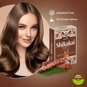 Poudre de Shikakai, Shampoing végétal 100 Gr