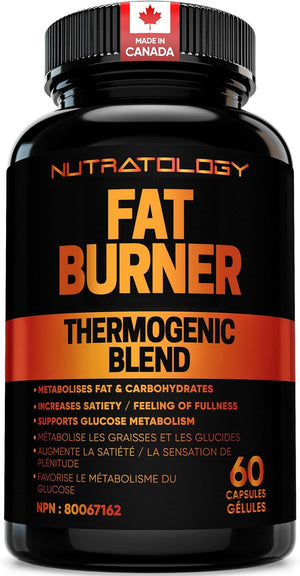 Brûleur de Graisse Thermogénique | Métabolise les Glucides et les Graisses - Coupe-Faim qui Aide à la Satiété