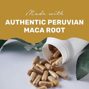 Maca Péruvienne concentré, à base de racine de maca 7:1, 120 gélules.
