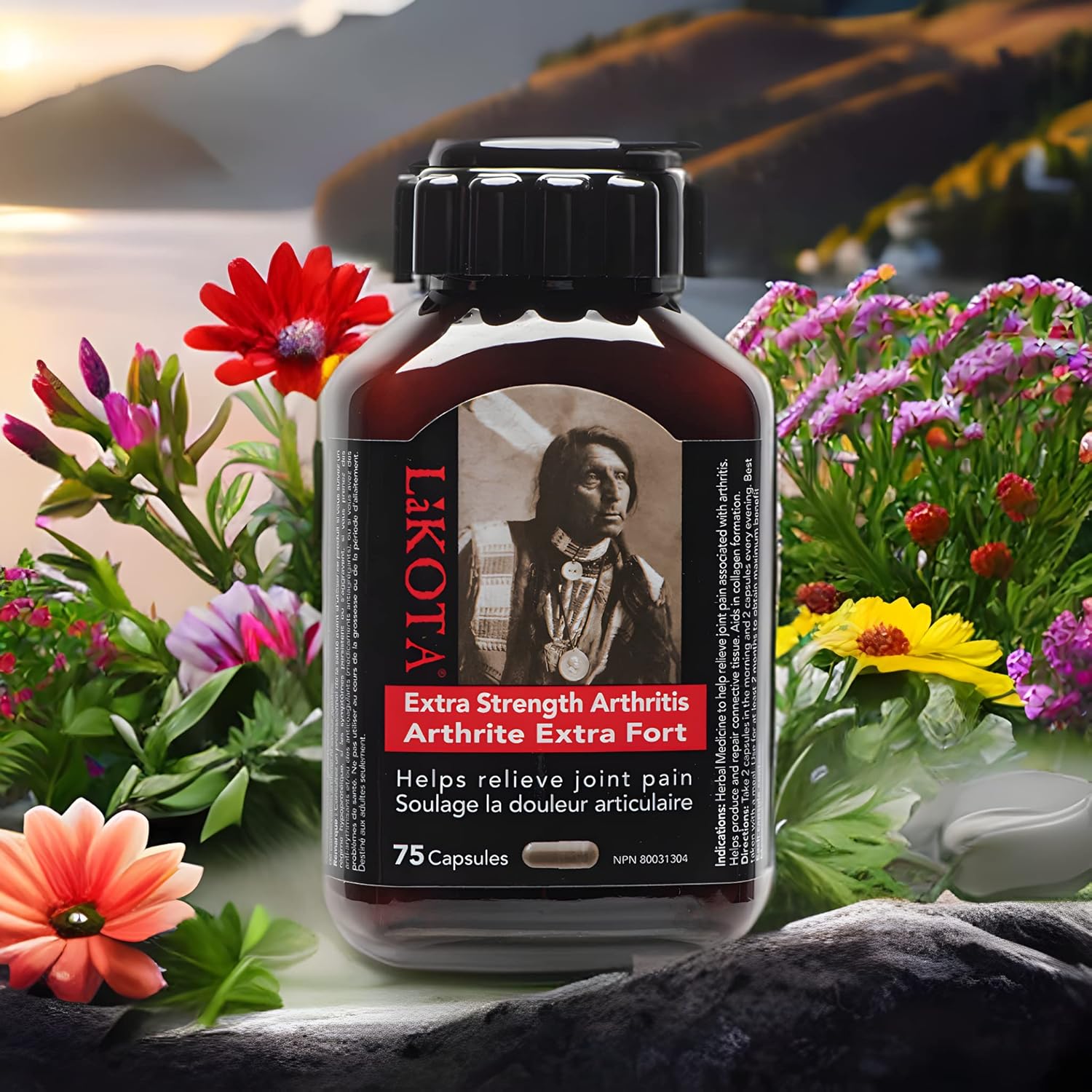 Complement Alimentaire Lakota - Casquettes d'arthrite extra résistantes