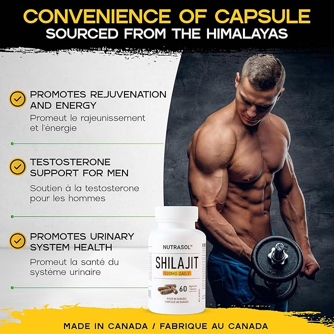Complement Alimentaire Shilajit Boost la libido et combat les troubles de l'érection