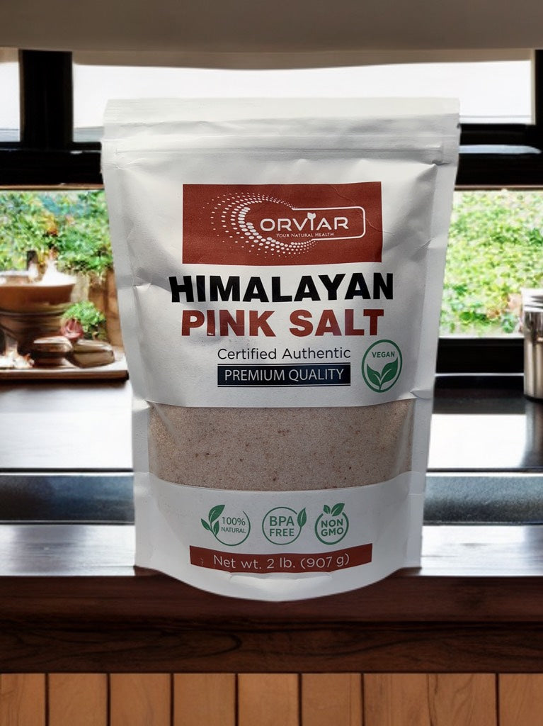 Sel Rose de l’Himalaya  – Himalayan Salt en poudre 907 gr