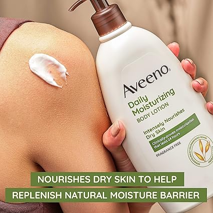 Aveeno Lotion corporelle hydratante  à l'avoine prébiotique