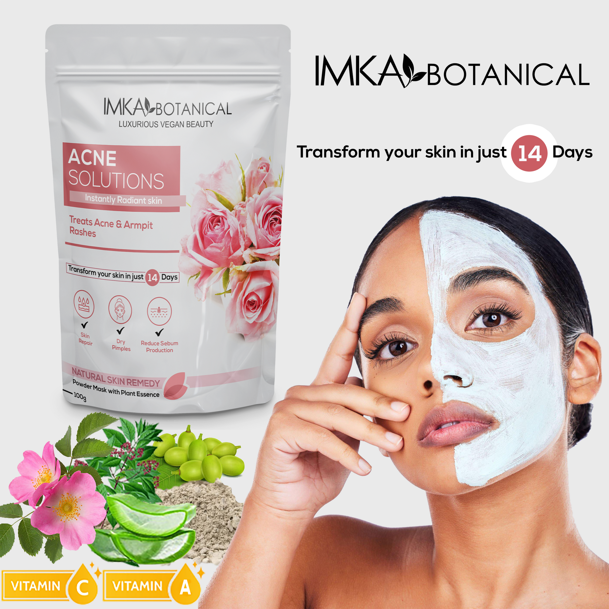 IMKA  Masque Botanical  - Acne solutions