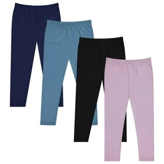 ShanShar Leggings enfants Lot de 4 pieces