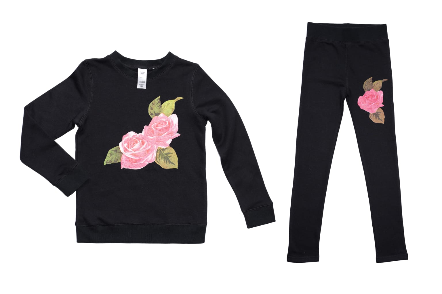 Ensemble jogging FLOWERS by shanshar 100% coton