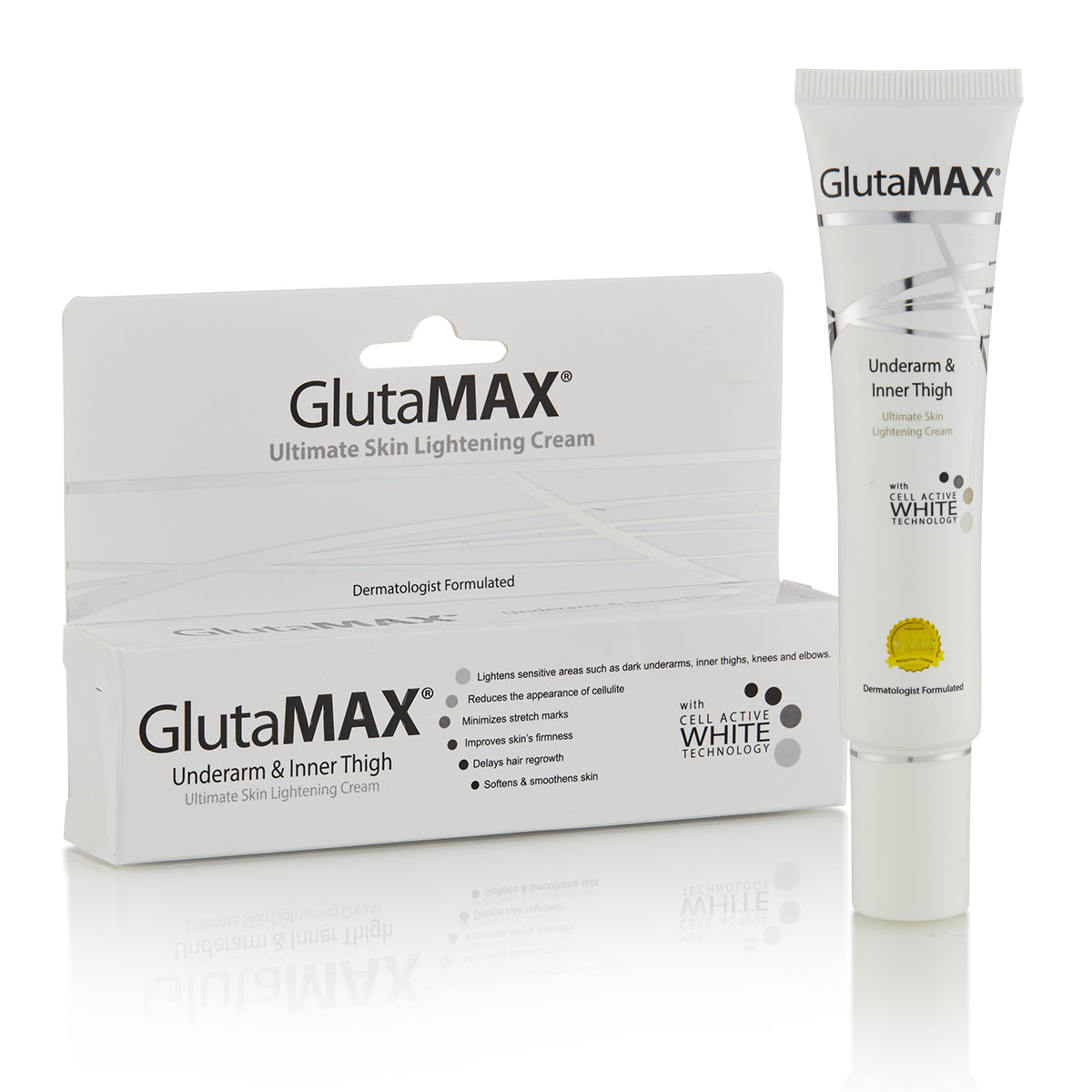GlutaMAX crème éclaircissante pour aisselles et entre-cuisses