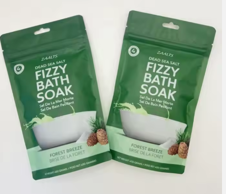 Sel de la mer morte, sel de bain pétillant| brise de la forêt
