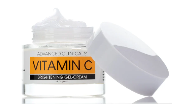 Crème éclaircissante à La Vitamine C - Advanced Clinicals - 454g - Corps Entier