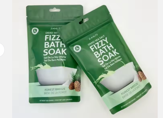 Sel de la mer morte, sel de bain pétillant| brise de la forêt