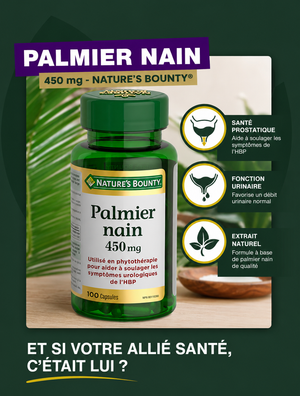 Complement Alimentaire | Saw Palmetto, Palmier Nain, 450 mg,