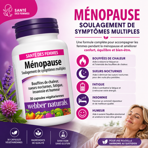 Complement Alimentaire | Ménopause avec EstroG-100: Pour aider les symptômes de la ménopause
