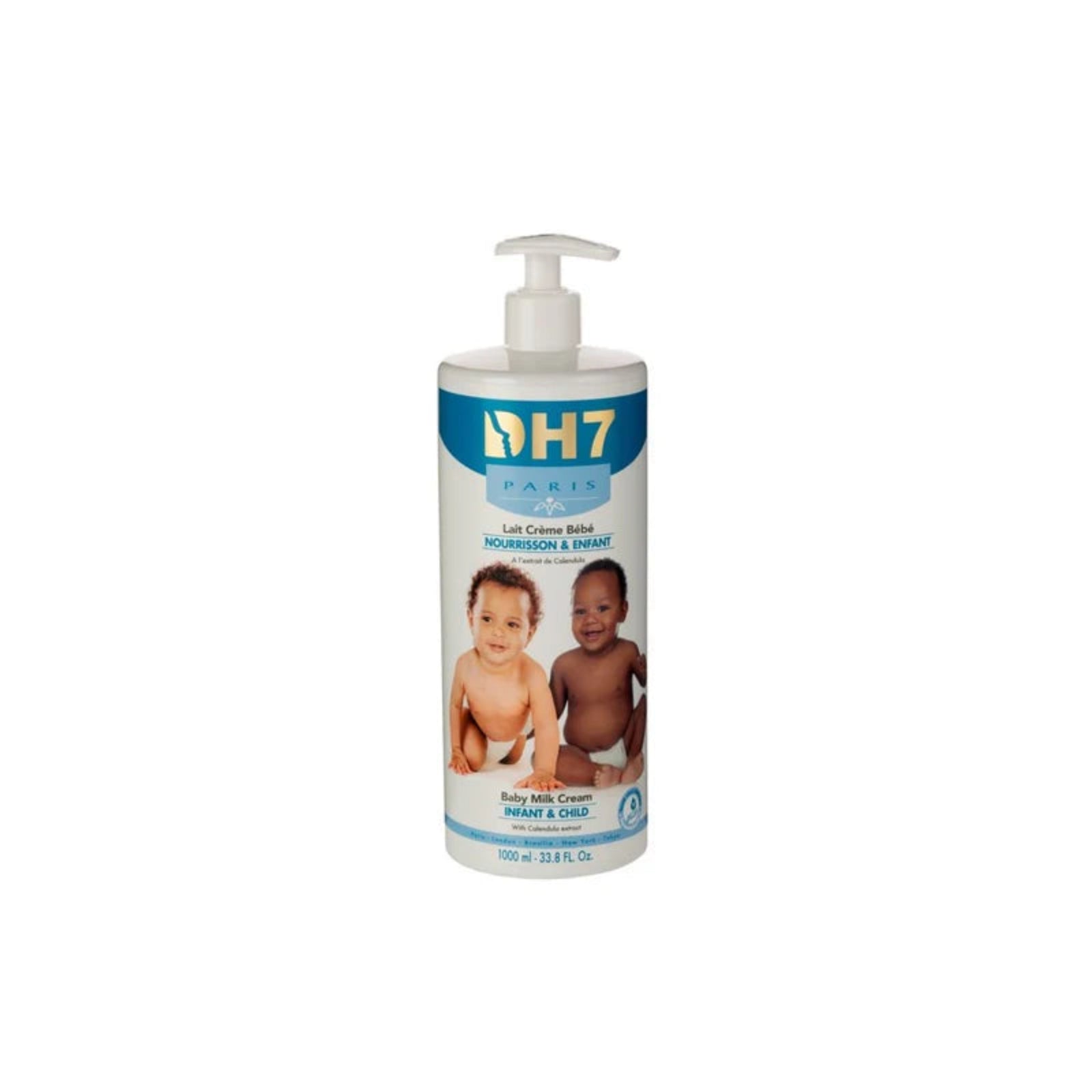DH7 Lait extra hydratant pour le corps des enfants et des bébés garçons