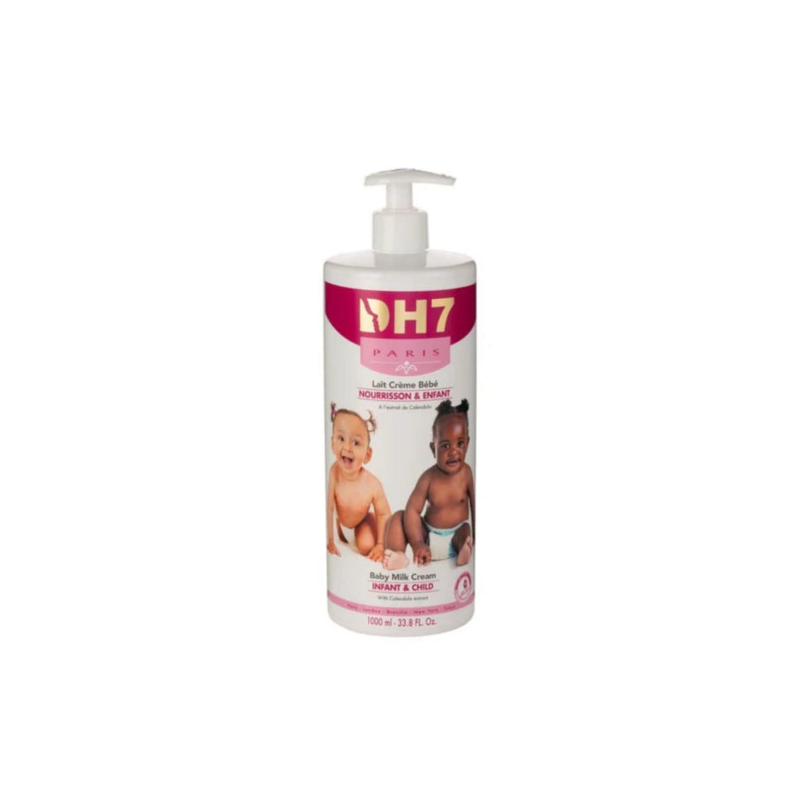 DH7 Paris | Lait extra hydratant pour le corps des enfants et des bébés filles (nouveau)