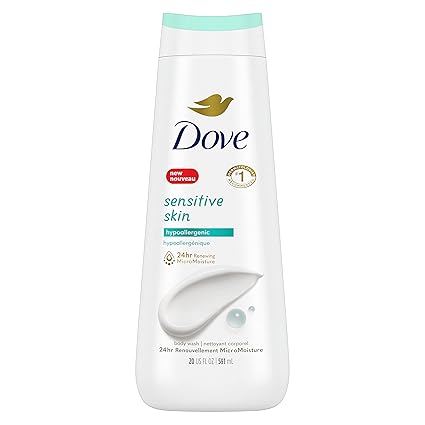 Dove Gel douche hypoallergénique pour peaux sensibles