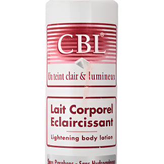 CBL Lait Corporel Eclaircissant 500 ml, Pour un teint clair et lumineux
